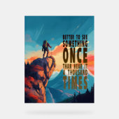 Chaîne de montagnes Extreme Explorer, Proverbe (Recto)