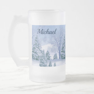 Chaîne De Mug De Bière Froide Un Chaud Par Jour Ch