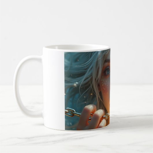 Chaîne de percée dorée Mug de lumière (Gauche)