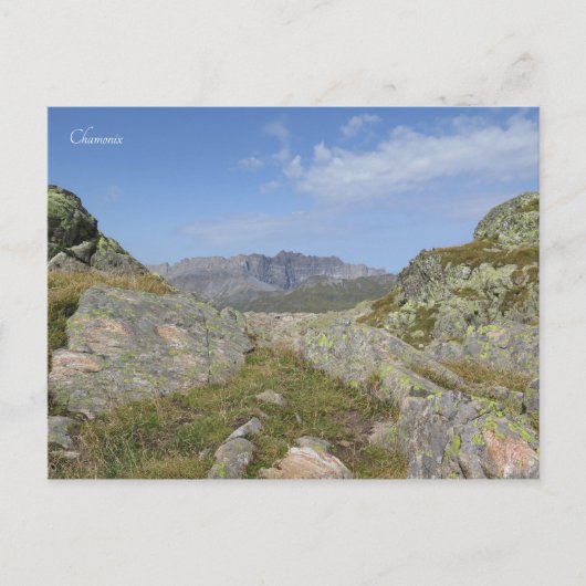 Chaine des Fiz Chamonix Briefkaart (Voorkant)