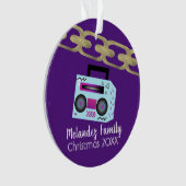 Chaîne d'huile Boom Box Hip hop (devant)