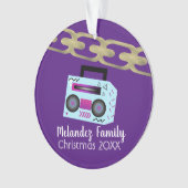 Chaîne d'huile Boom Box Hip hop (devant)