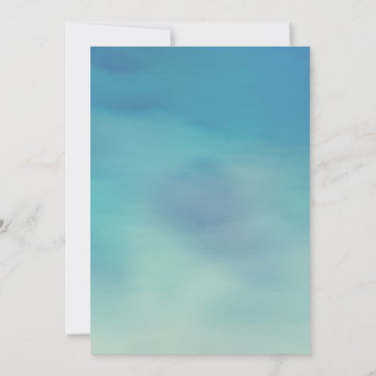 Chaîne du soir Lumières Palm Tree Faire-part de ma (Dos)