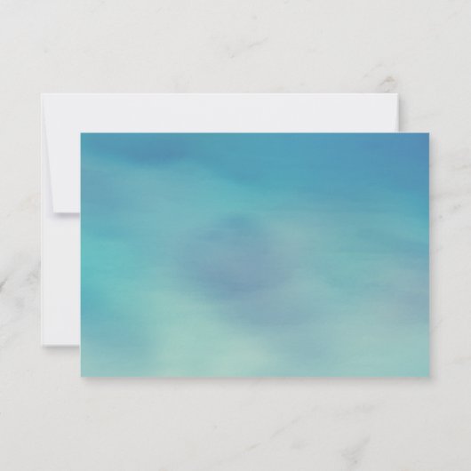 Chaîne du soir Lumières Palm Tree RSVP turquoise (Dos)