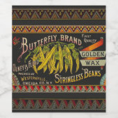 Chaîne Étiquette de haricot Vegetable Pays (Étiquettes simples)