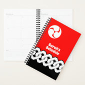 Chaîne japonaise traditionnelle et Motif Mitsudomo (Devant avec enveloppe)