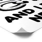 Chaîne Lettre Mort Drôle Poster (Coin)