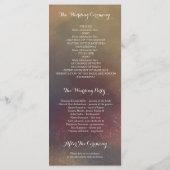 Chaîne Lumières Mason Jar Programmes de mariage ru (Dos)