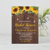Chaîne Lumineuse Douche nuptiale Invitation (Debout devant)