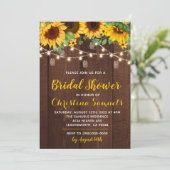 Chaîne Lumineuse Douche nuptiale Invitation (Debout devant)