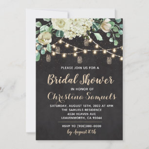 Chaîne Lumineuse Douche nuptiale Invitation