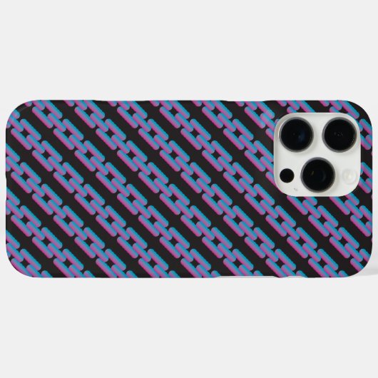 chaîne rose bleue iPhone / coque ipad (Verso (horizontal))