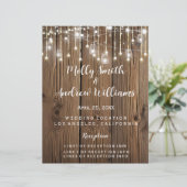 Chaîne rustique de lumières fête/mariage PROGRAMME (Debout devant)