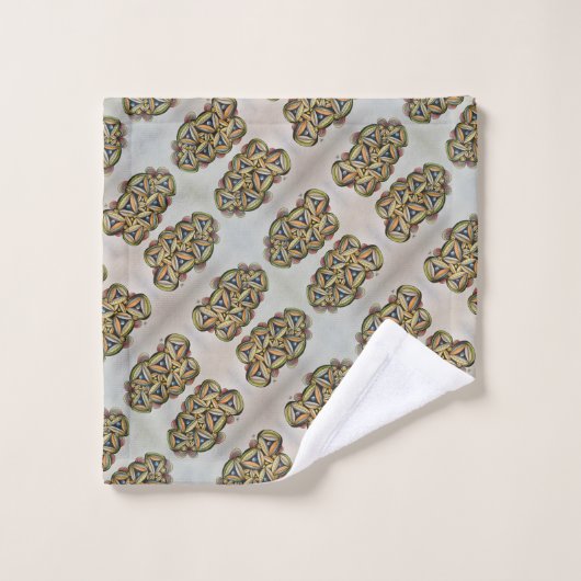 Chaîne triangulaire (Gant de toilette)