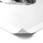 Chained to the World Draft Horses Drawing Poster (Coin)