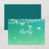 Chaînes de lumière Aquarelle Verre de mer RSVP (Devant / Derrière)