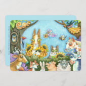 CHAÎNES N'FITZ ET CARTE MENAGERIE D'AMIS (Devant / Derrière)