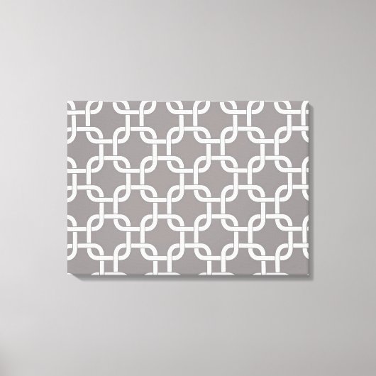 Chainlink Canvas Afdruk (Voorkant)