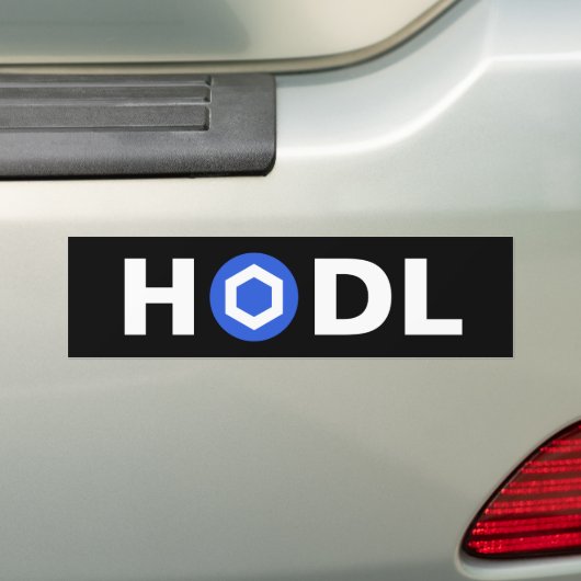 Chainlink (LINK) Sticker de pare-chocs HODL (En voiture)