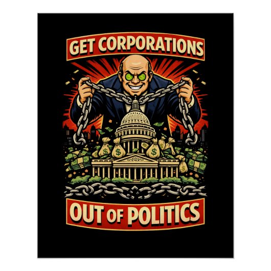 Chains of Influence Perfect Poster (Voorkant)