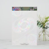 Chainsee - Fractal Briefpapier (Staand voorkant)