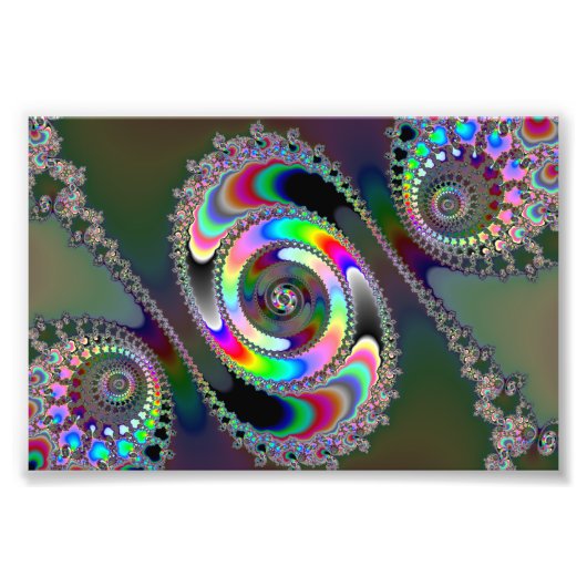 Chainsee - Fractal Foto Afdruk (Voorkant)