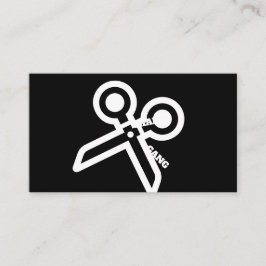 CHAIR GANG-schaar visitekaartjes