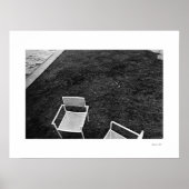 CHAIRS - Hyde Park London 1978 Poster (Voorkant)