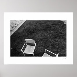 CHAIRS - Hyde Park London 1978 Poster