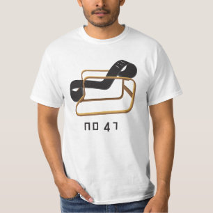 Chaise design n° 41 T-shirt - 3 options