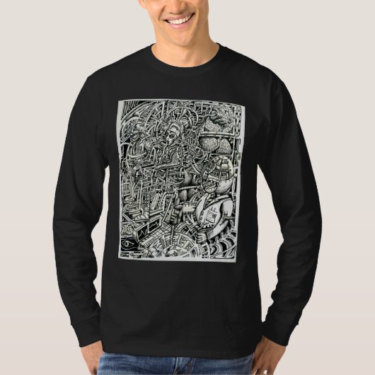 Chaise électrique, par Brian Benson T-Shirt (Devant)
