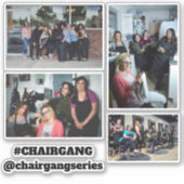 CHAISE GANG saison deux autocollants feuille 2 (Devant)
