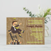 Chaise Hora Dance Bar Mitzvah Invitation (Debout devant)