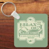 Chaise Longue Sleutelhanger (Voorkant)