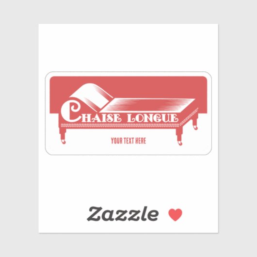 Chaise Longue Sticker (Vel)