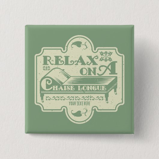 Chaise Longue Vierkante Button 5,1 Cm (Voorkant)