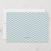Chaise Rocking Chevron - Invitation photo (Dos)