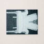 Chaise rose est parti Cyanide Jigsaw Puzzle (Horizontal)