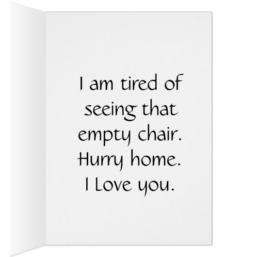 Chaise vide avec tulipes sur coussin (Intérieur (Droit))