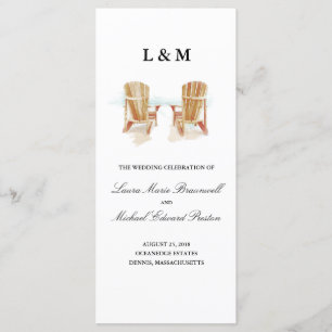 Chaises Adirondack Deux Aquarelles Programme de