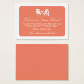 Chaises Adirondack | Étiquette Faveur mariage (Devant & derrière)