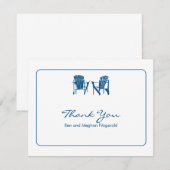 Chaises Adirondack Merci (Devant / Derrière)