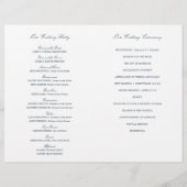 Chaises Adirondack Programme de mariage gris argen (Dos)