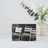 Chaises de carte de visite de photographie (Debout devant)
