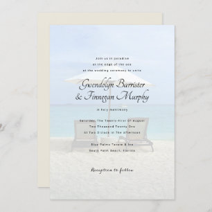 Chaises de plage Paradise Destination Invitations 
