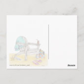 Chaises longues - Carte postale (Dos)