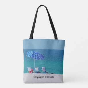 Chaises sur le Sac fourre-tout de plage