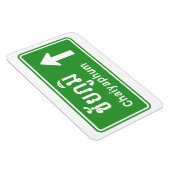 Chaiyaphum voor ⚠ Thai verkeersbord ⚠ Magneet (Rechterzijde)