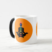 Chakra Art - Yoga-Mokken Magische Mok (Voorkant links)