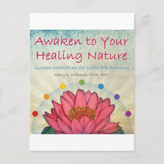 Chakra Balancing Briefkaart (Voorkant)